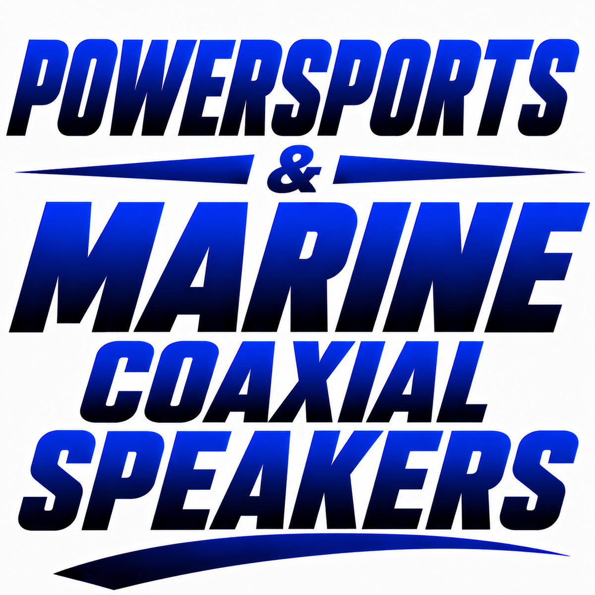 Powersports & Marine Coaxial Speakers