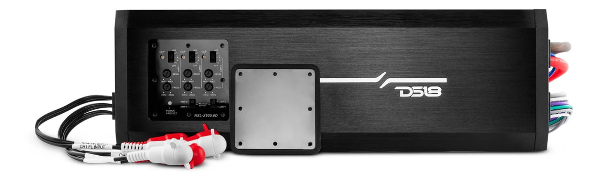 DS18 HYDRO NXL-X900.6D – 6-Channel Marine Amplifier, Waterproof, 4Ω, 150W x6 RMS