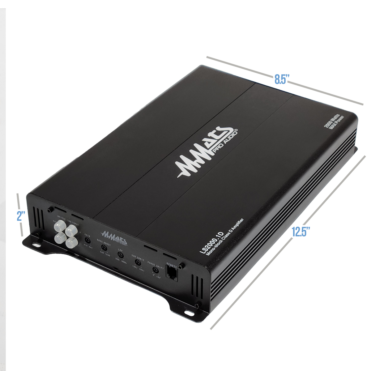 MMATS LS2000.1D amplifier detail