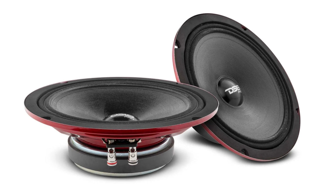 DS18 PRO-SM8.2 8" Shallow Water Resistant Mid-Range Loudspeaker 500 Watts 2-Ohm