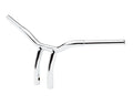 LA choppers - 1-Piece Kage Fighter T-Bar W/ Pullback (Chrome)