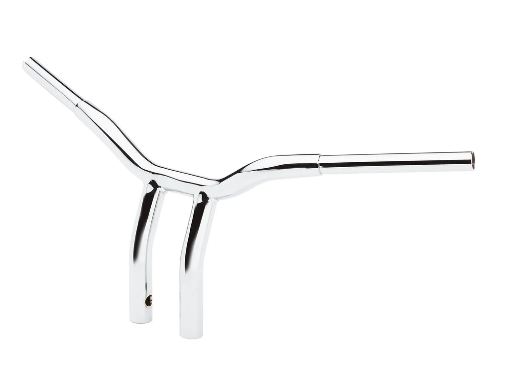 LA choppers - 1-Piece Kage Fighter T-Bar W/ Pullback (Chrome)