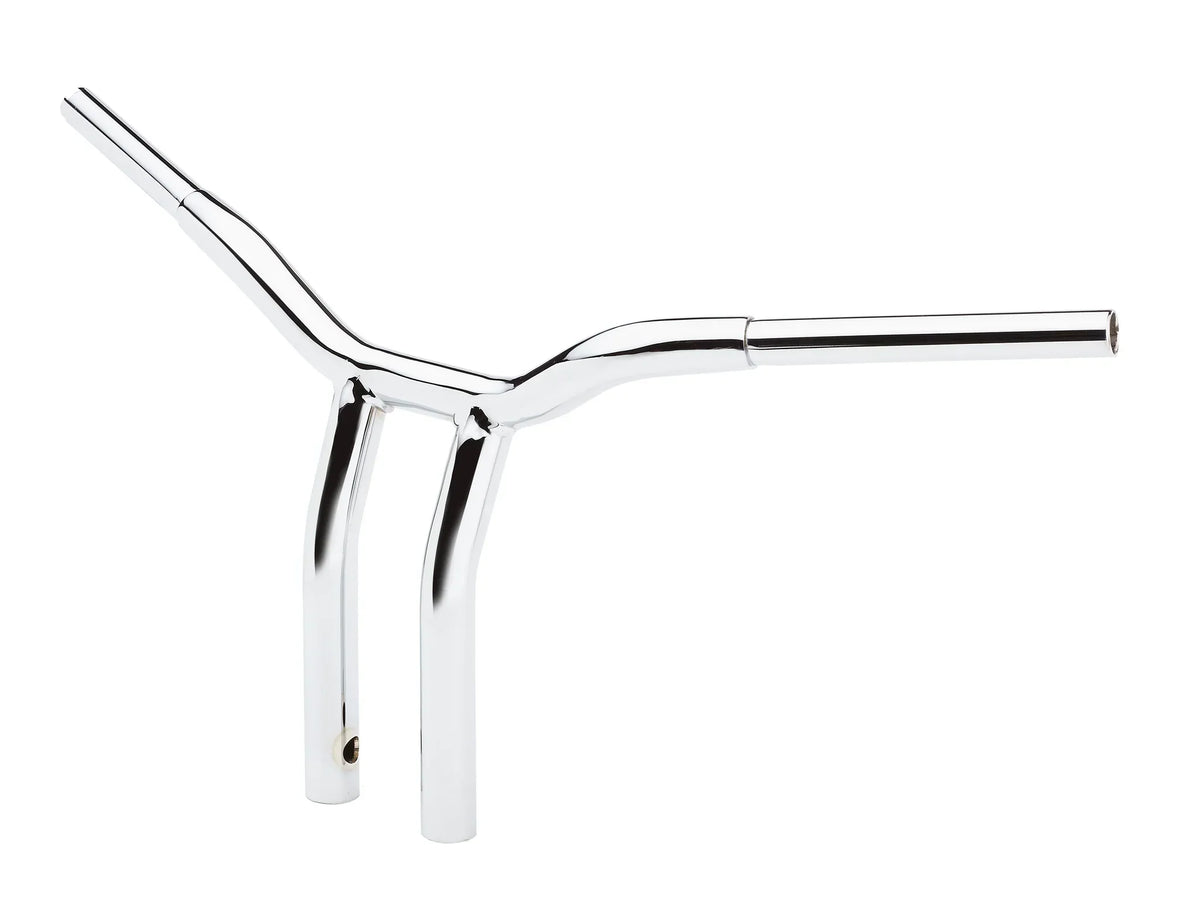 LA choppers - 1-Piece Kage Fighter T-Bar W/ Pullback (Chrome)