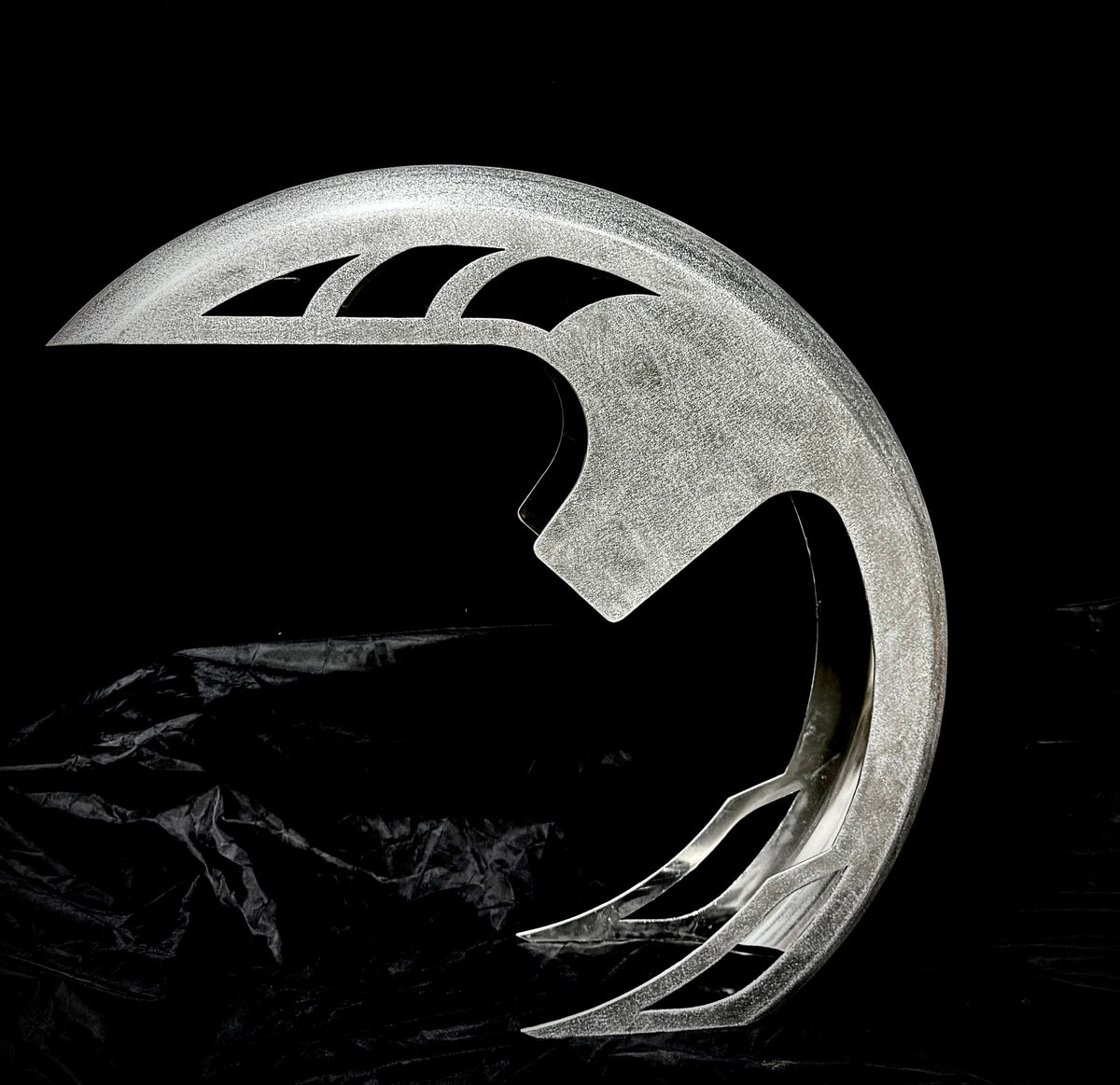 Powerhouse Cycles PIMP SLAP hand formed aluminum rear fender