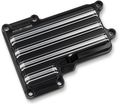 10-Gauge Transmission Top Cover - BlackMachined - '06-'17 Harley-Davidson