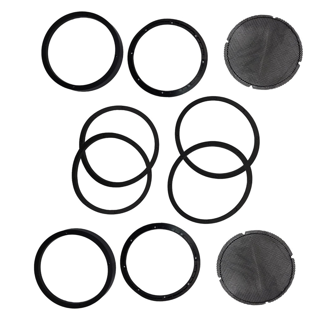 CICADA AUDIO 14HDXBAG10LID69 2014-2023 Extended Saddlebag System with 6×9″ Lid and 10″ Bag Cutouts