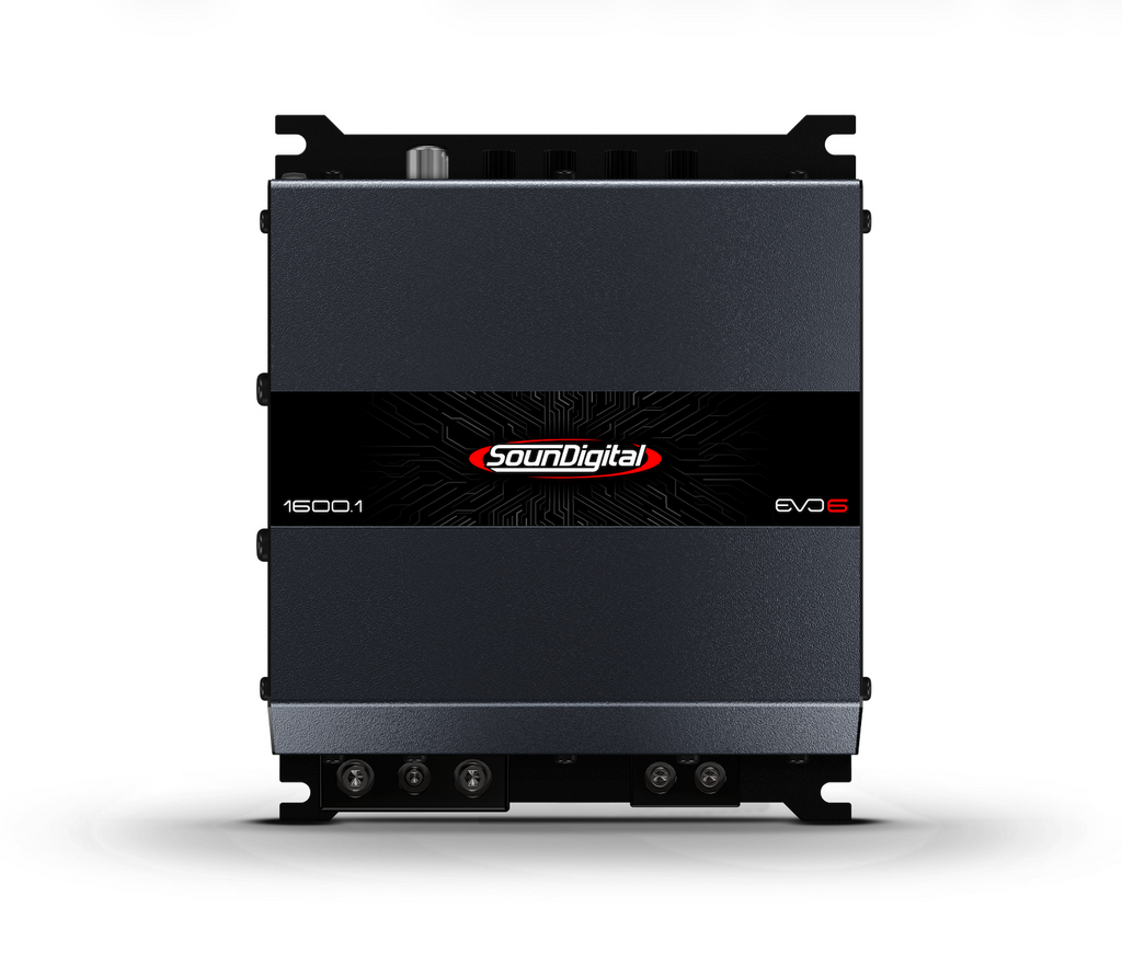 Soundigital 1600.1 EVO 6 – Mono Amplifier, 1Ω/2Ω/4Ω