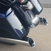 
              D&D Performance Exhaust - 1995-2016 3 1/2" Touring Slip-on Muffler with Vortex Baffle
            