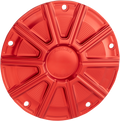 10-Gauge Derby Cover - Red - Big Twin