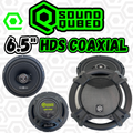 SoundQubed HDS Series 6.5" Coaxial 2-Way Speakers (Pair)
