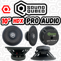 
              SoundQubed HDX Series Pro Audio 10" Speaker (Single)
            
