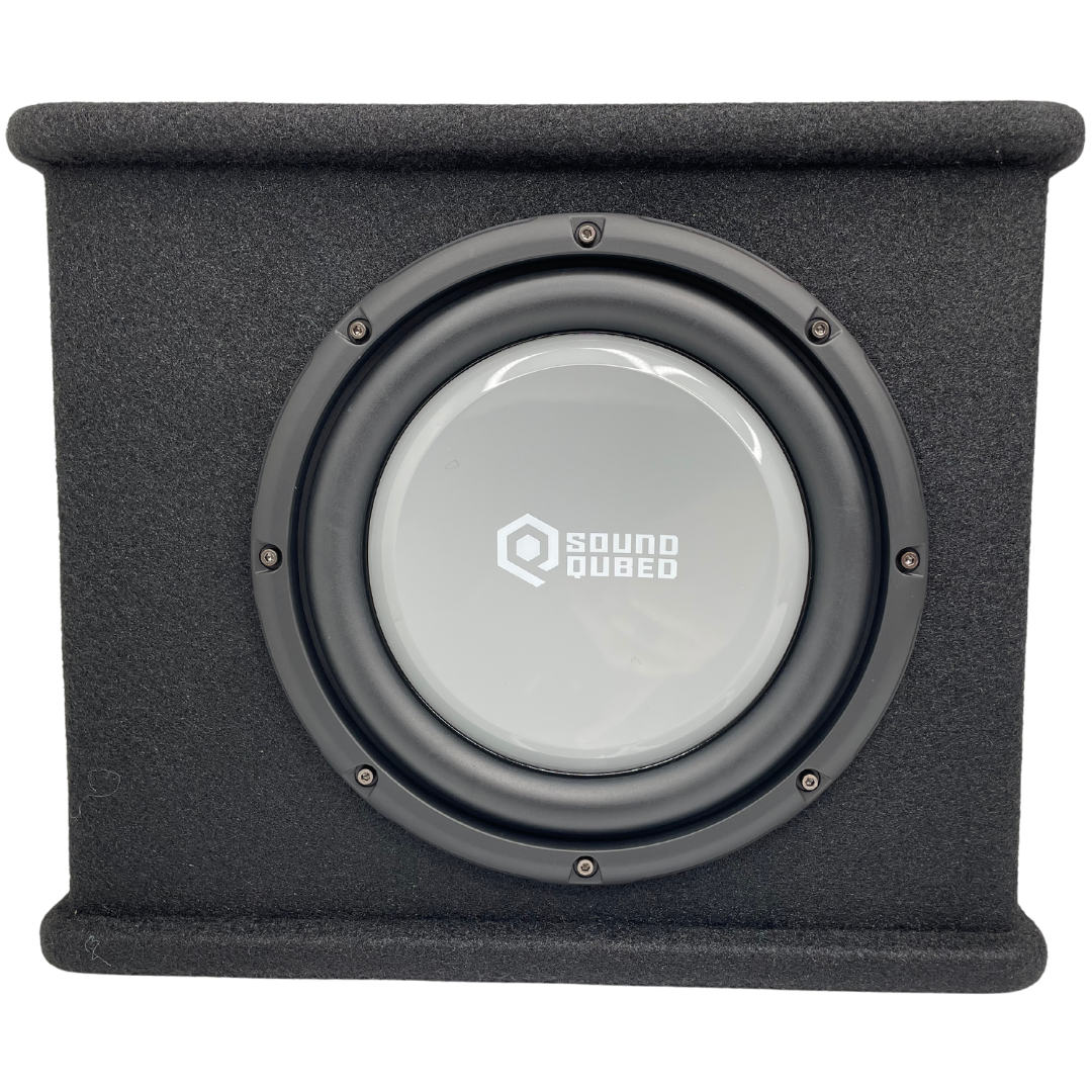 SoundQubed HDS2-110SL-WA 10" Loaded Wedge Enclosure with Amplifier