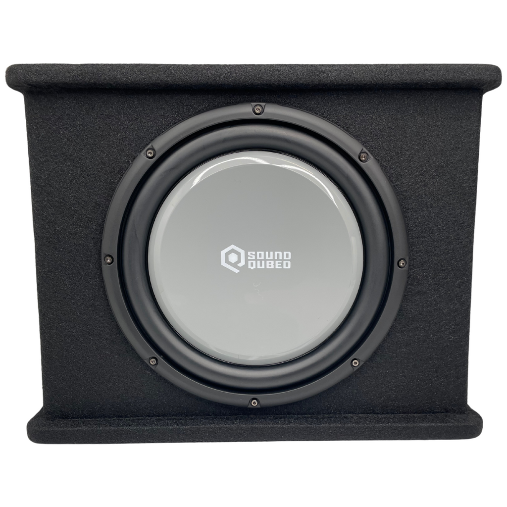 SoundQubed HDS2-112SL-WA 12" Loaded Wedge Enclosure with Amplifier