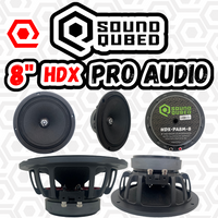 
              SoundQubed HDX Series Pro Audio 8" Speaker (Single)
            