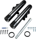 Fork Legs - Black Anodized - Deep Cut - Dual Disc