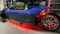 (12A2) Clear Chase Vanderhall Wheel Ring kit