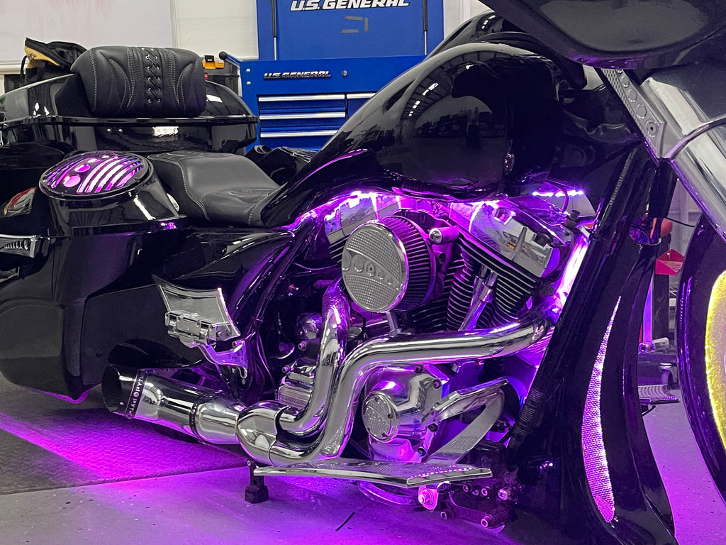 (15D) Harley Cruiser Chase Kit (Blackout Strips)