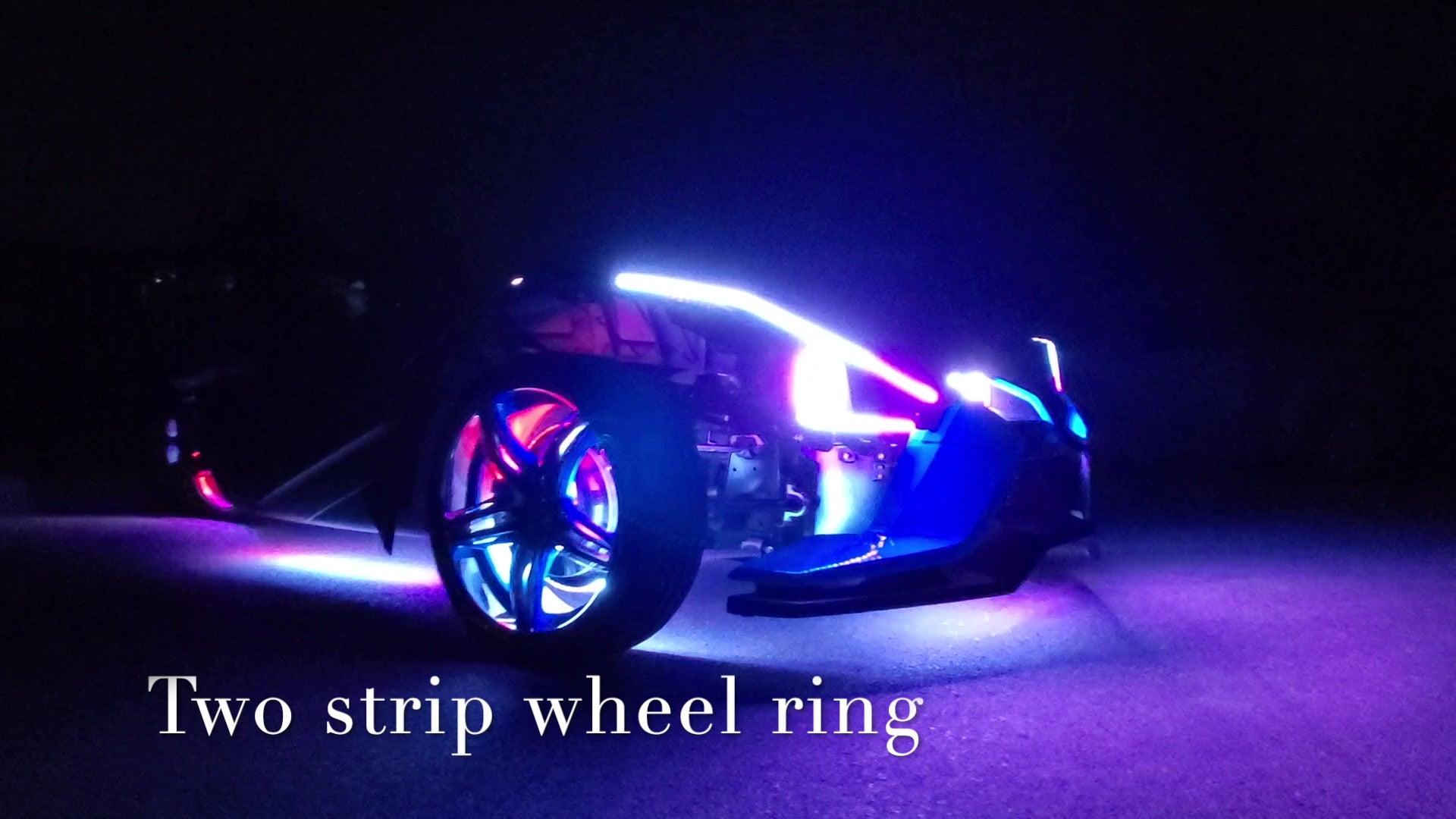 (8F222) 2022R Clear Chase 2 strip wheel ring kit