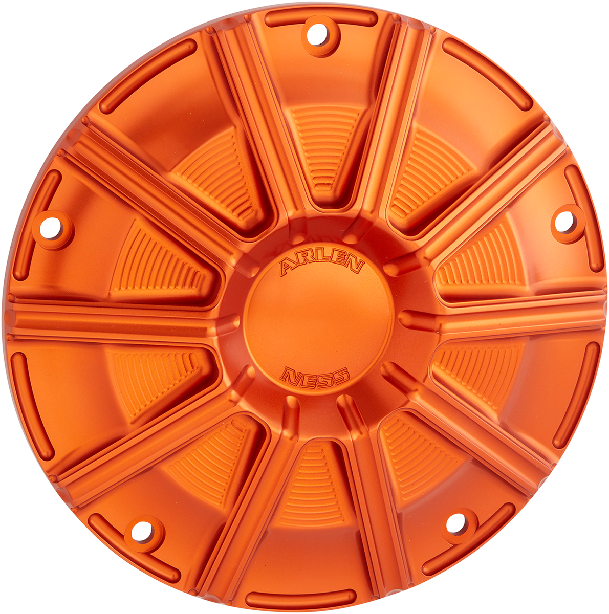 10-Gauge Derby Cover - Orange - Touring/Trike