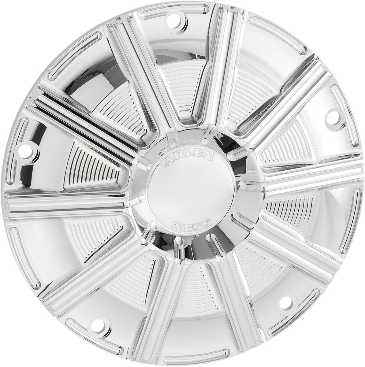 10-Gauge Derby Cover - Chrome - Big Twin