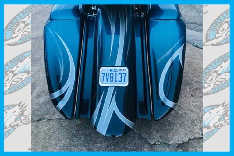DIRTYBIRD CONCEPTS - REAR END SET - Harley-Davidson “Really Loud Street Sweeper” Audio Bags Rear End 1997 To 2008 | DBC346