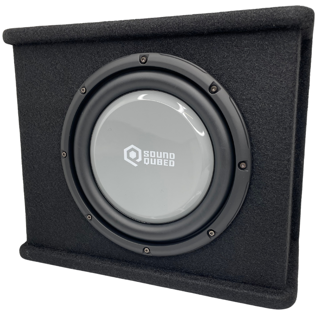 SoundQubed HDS2-110SL-WA 10" Loaded Wedge Enclosure with Amplifier
