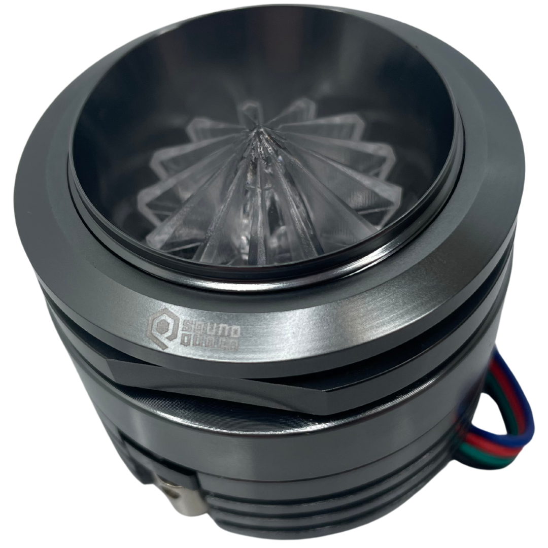 SoundQubed HDX-PT2N 1.6" Shallow Neodymium Super Bullet Tweeter with RGB (Single)