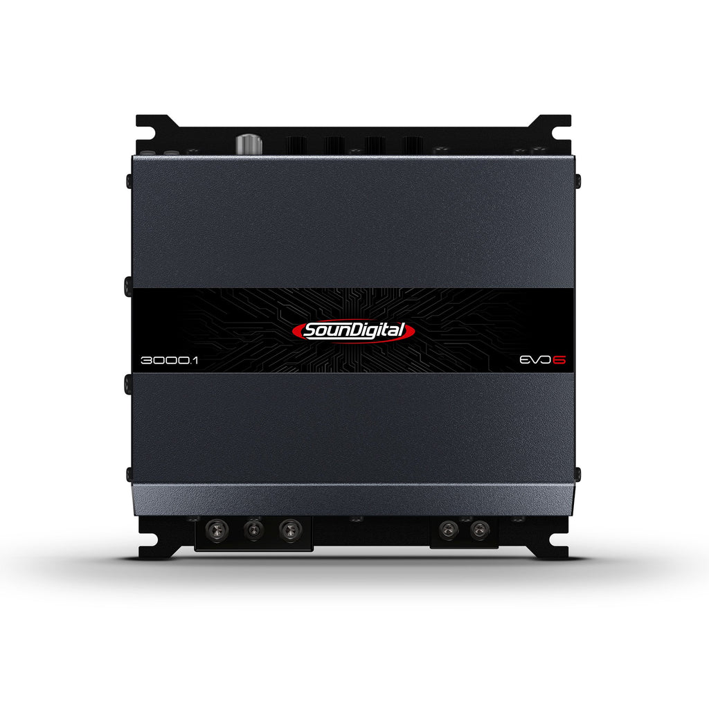 Soundigital 3000.1 EVO 6 – Mono Amplifier, 1Ω/2Ω/4Ω