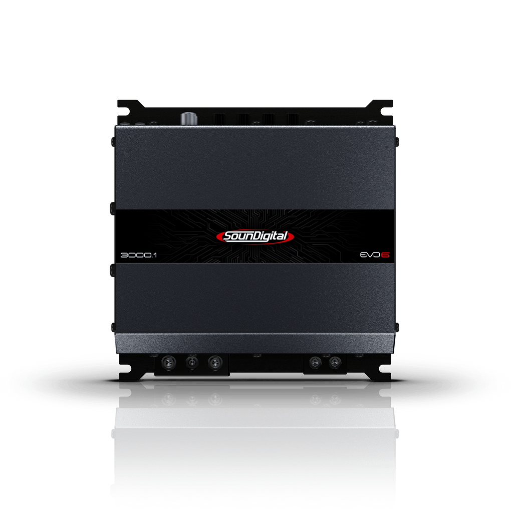 Soundigital 3000.1 EVO 6 – Mono Amplifier, 1Ω/2Ω/4Ω
