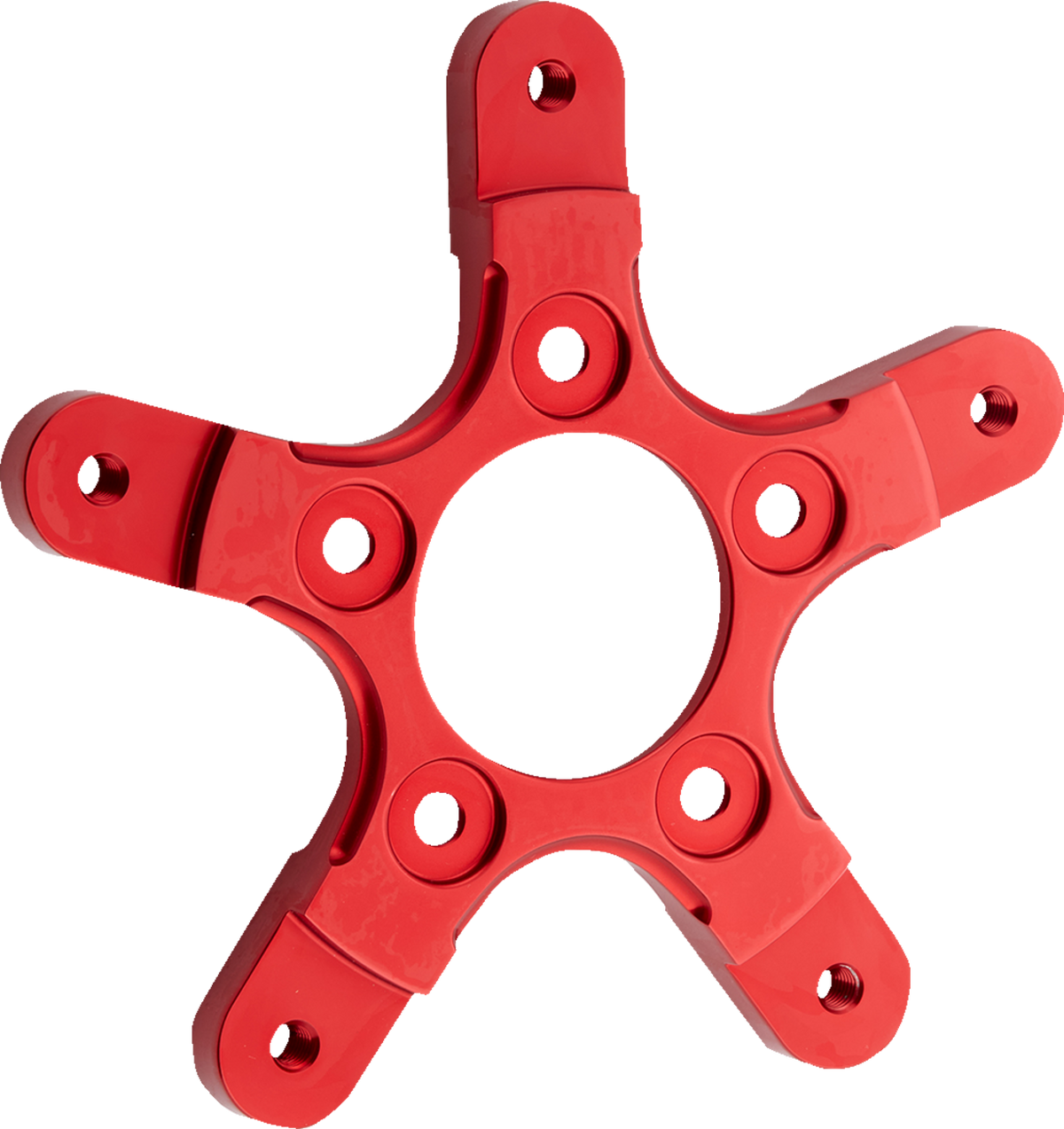Rotor Mount - Ness Wheel - Red