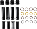 Pushrod Tube Cover Kit - 10 Gauge® - Black - M8
