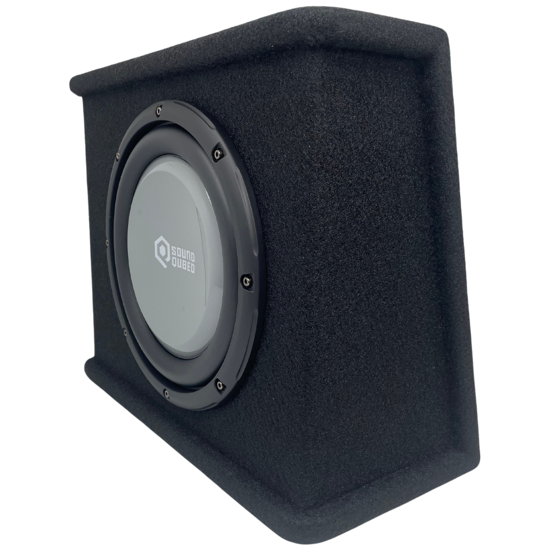 SoundQubed HDS2-110SL-WA 10" Loaded Wedge Enclosure with Amplifier