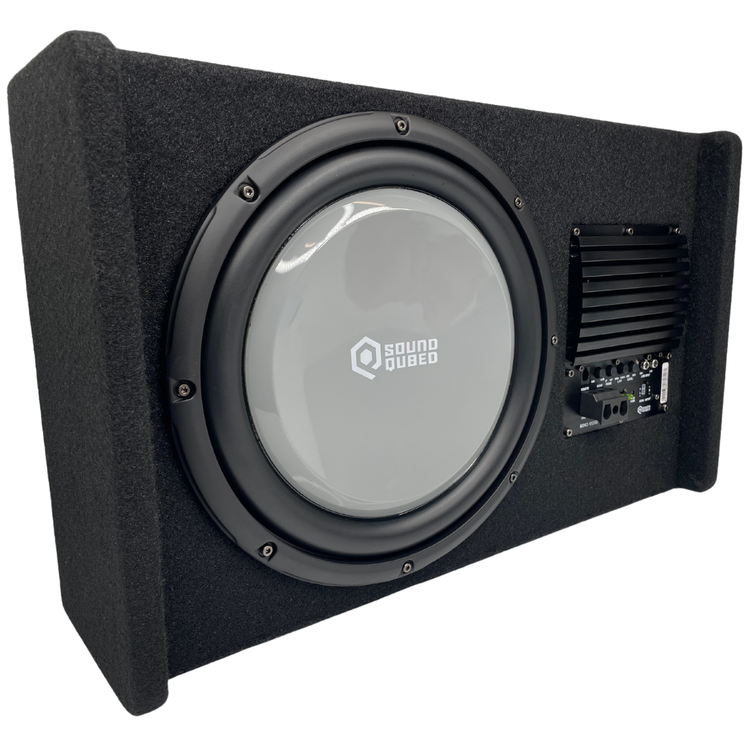SoundQubed HDS2-112SL-DA 12" Loaded Down-Firing Enclosure with Amplifier