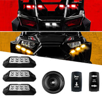 
              UTV Turn Signal Brake Light and Horn Street Legal Conversion Kit
            
