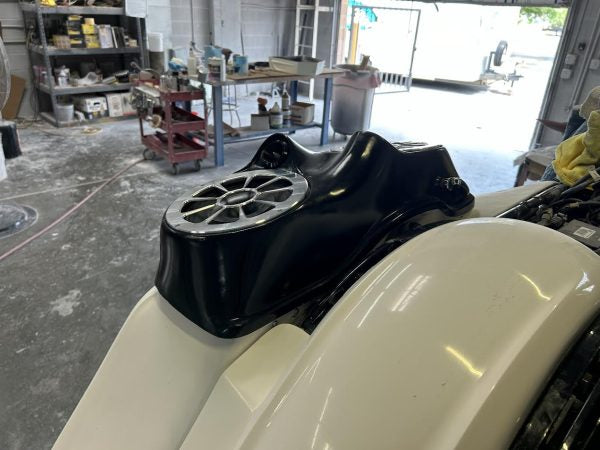 DIRTYBIRD CONCEPTS - Harley Street Glide Road Glide Road King Loud Double Double 8″ Speaker Lids 2014 To 2023 | DBC351