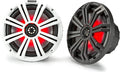 Kicker 45KM84L KM Series 8" 2-Way Marine Coaxial Speakers w/ LED (4Ω) (Pair)