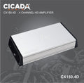 Cicada Audio CX150.4D – 4-Channel Amplifier, 150W x4