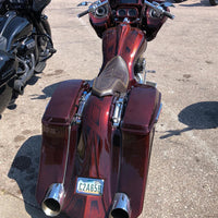 INSANE ASYLUM - REAR END SET - 8 Back at Ya bags and Fender with or without Exhaust Cut-outs