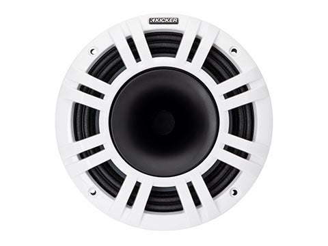 Kicker KMXL 8" Horn-Loaded LED Coaxial Speakers (Pair)