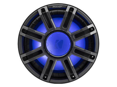 Kicker 51MWF124 MWF Premium M-Class 12" Freeair Marine Subwoofer w/ RGBW LED (4Ω)