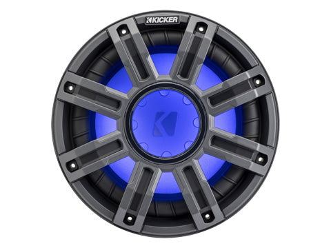 Kicker 51MWF104 MWF Premium M-Class 10" Freeair Marine Subwoofer w/ RGBW LED (4Ω)