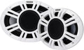 Kicker 48KMXL694 KMXL Series 6x9" Horn-Loaded Marine Coaxial Speakers w/ RGB LED (4Ω) (Pair)