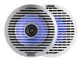 Kicker 51KM614FL KM Series 6.5" Thin-Mount Marine Coaxial Speakers w/ RGB LED (4Ω) (Pair)