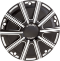 10-Gauge Derby Cover - Black/Machined - Touring/Trike