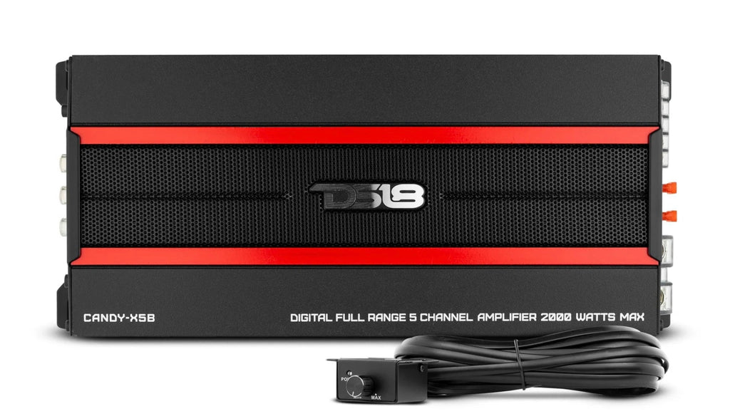 DS18 CANDY-X5B – 5-Channel Full-Range Class D Amplifier