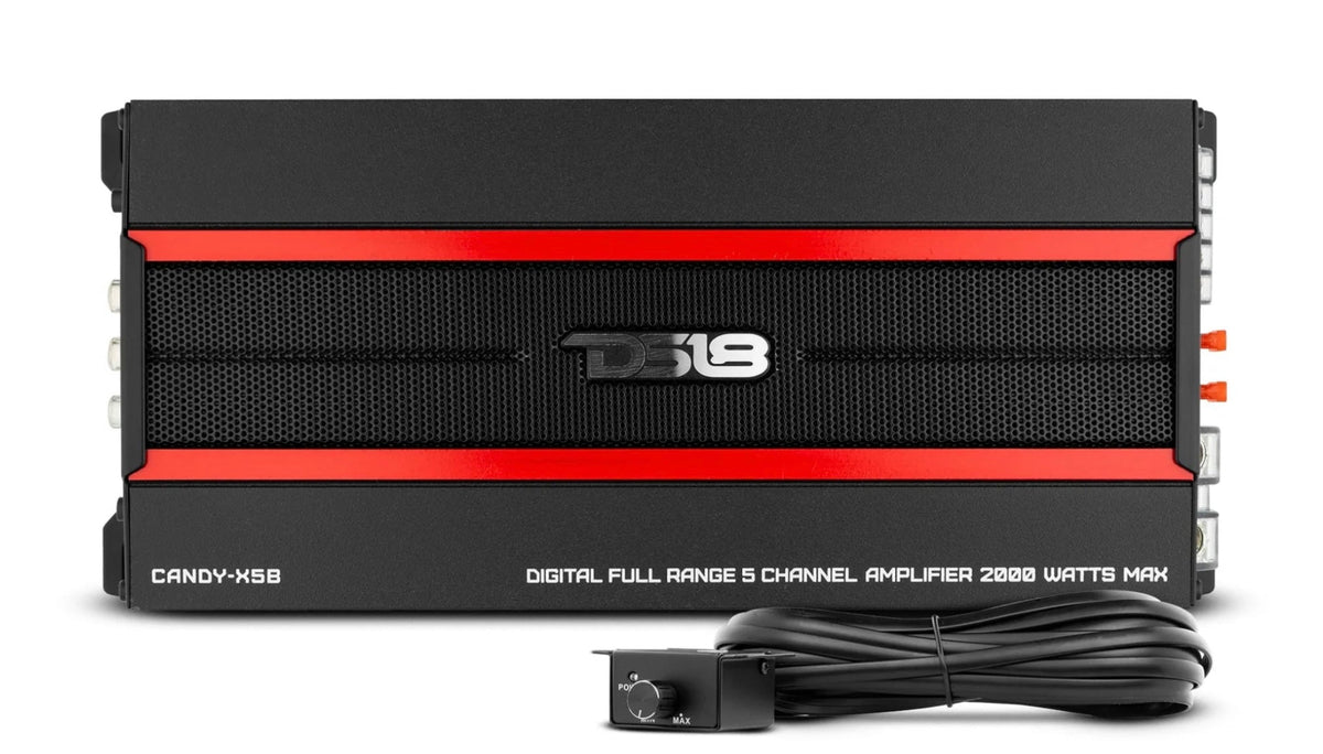 DS18 CANDY-X5B – 5-Channel Full-Range Class D Amplifier