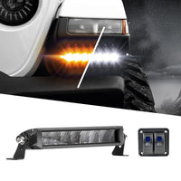 
              6 to 10 inch Fog Strobe LED Razor SAE Light Bar Kit
            