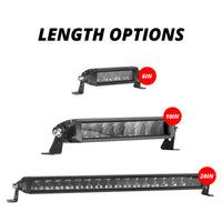 
              Razor light bar sizes and contents
            
