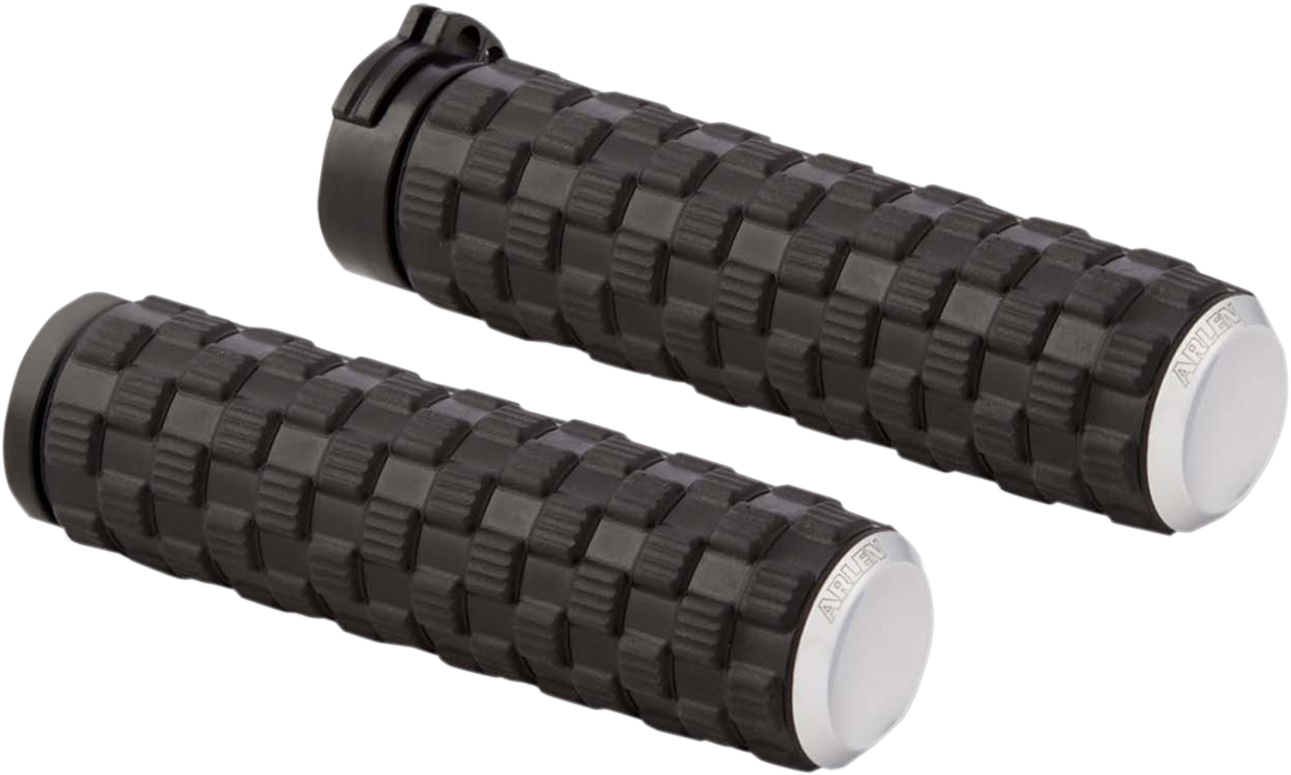 Air Trax Grips - TBW - Chrome