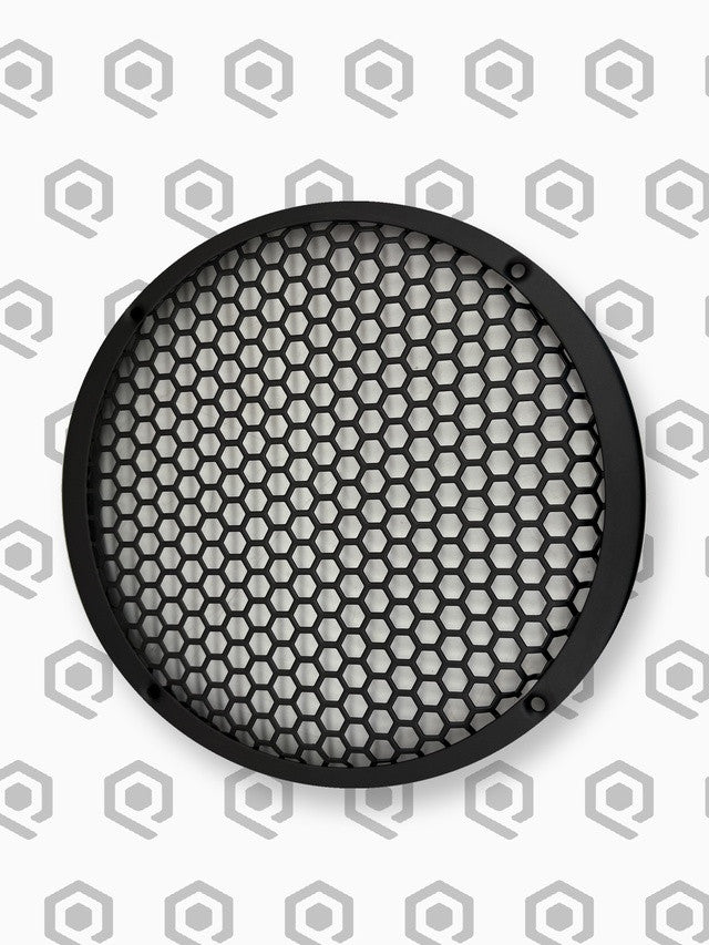 SoundQubed GRL-10BK 10" Q-Shape Speaker Grille (Black)